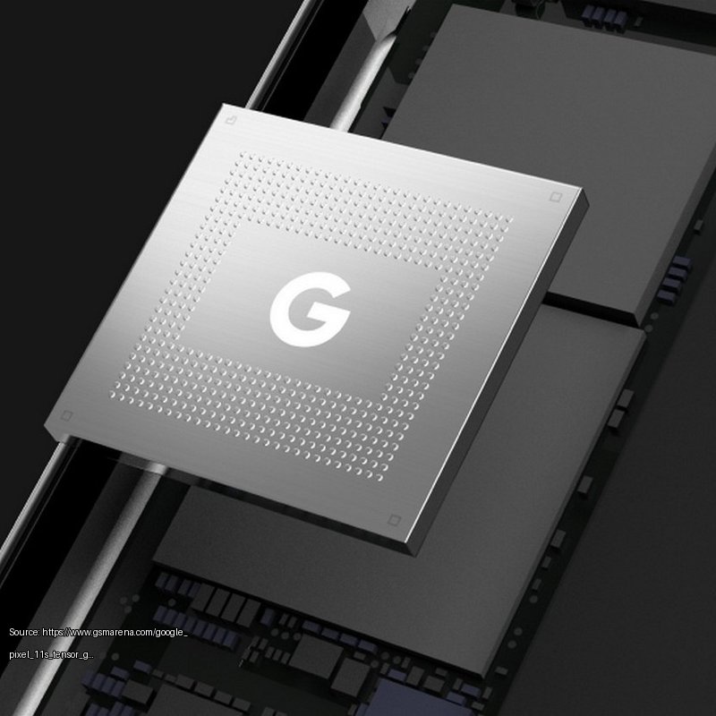 Google Pixel 11's Tensor G6 SoC is rumored to bring an enhanced security chip - Fair use review image from https://www.gsmarena.com/google_pixel_11s_tensor_g6_soc_is_rumored_to_bring_an_enhanced_security_chip-news-71655.php