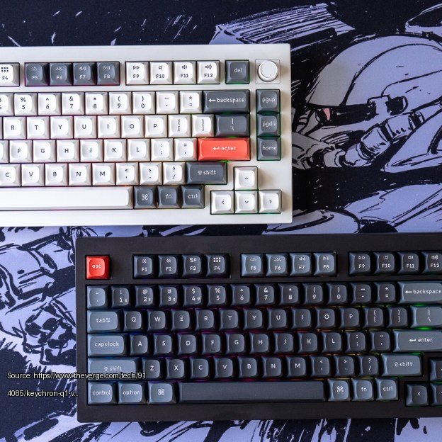 keychron-ultra-8k-keyboards - Fair use review image from https://www.theverge.com/tech/914085/keychron-q1-v5-ultra-8k-zmk-mechanical-keyboards-review