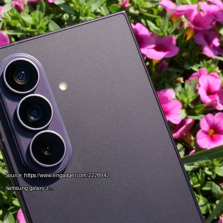 One of the best things about the Galaxy Z Fold 8 Ultra is that it still comes with three rear cameras including a dedicated 3x zoom lens. - Fair use review image from https://www.engadget.com/2228942/samsung-galaxy-z-fold-8-ultra-review/