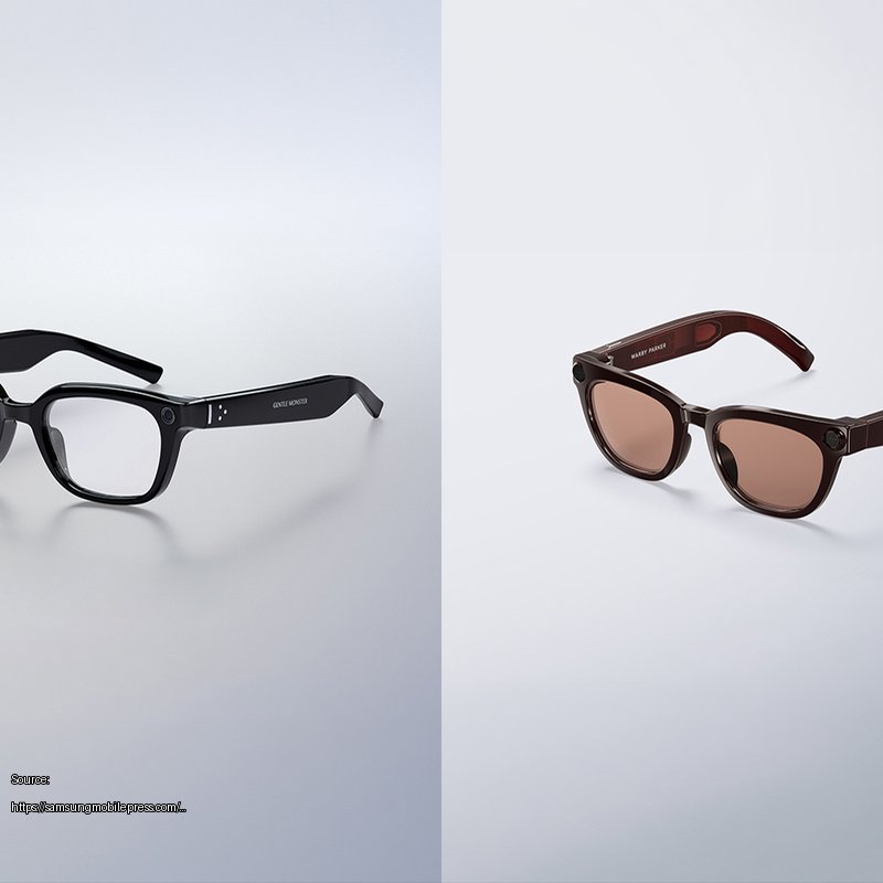 Samsung Brings Galaxy Ecosystem Into Everyday Eyewear - Fair use review image from https://samsungmobilepress.com/